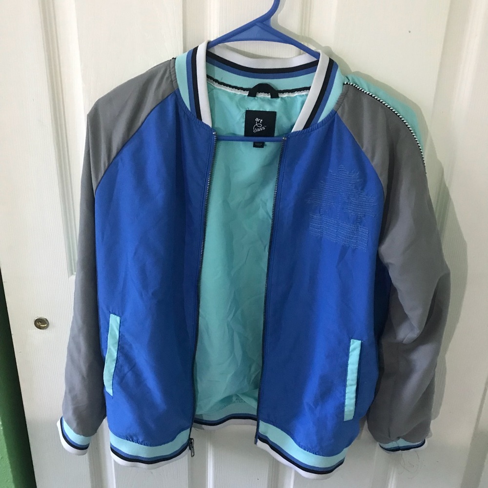 Blue Bomber jacket (12/14 L)